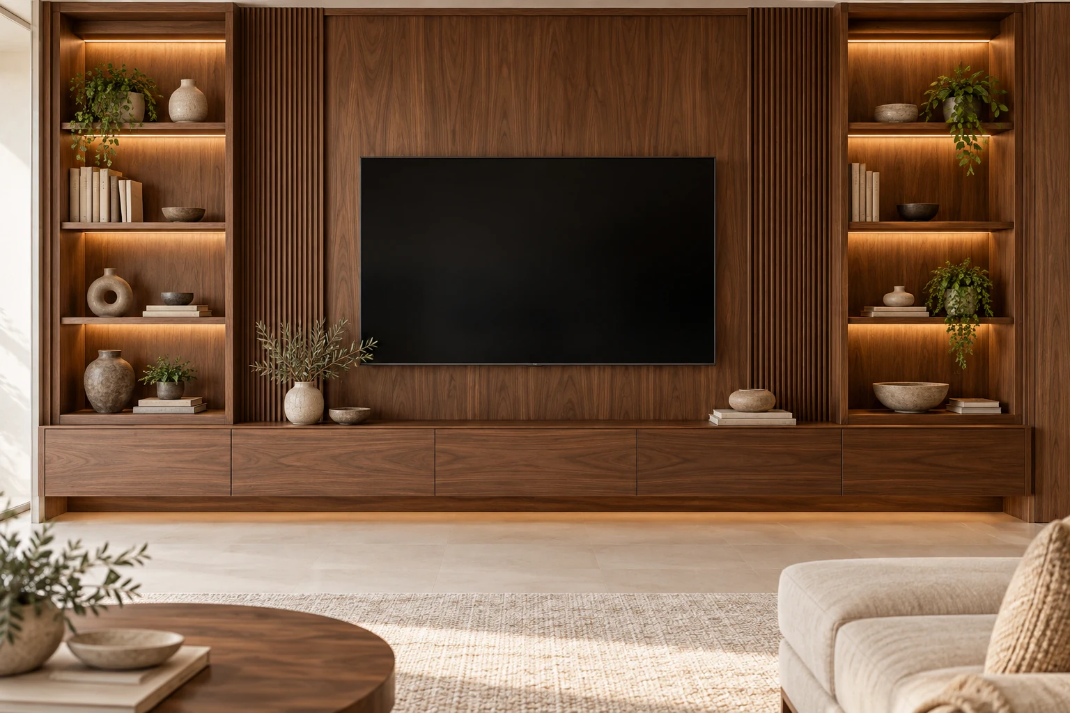 Inspiración para un mueble de sala a medida